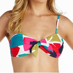 NWT Raisins Women's Bondi Bandeau Bikini Top Sz Small